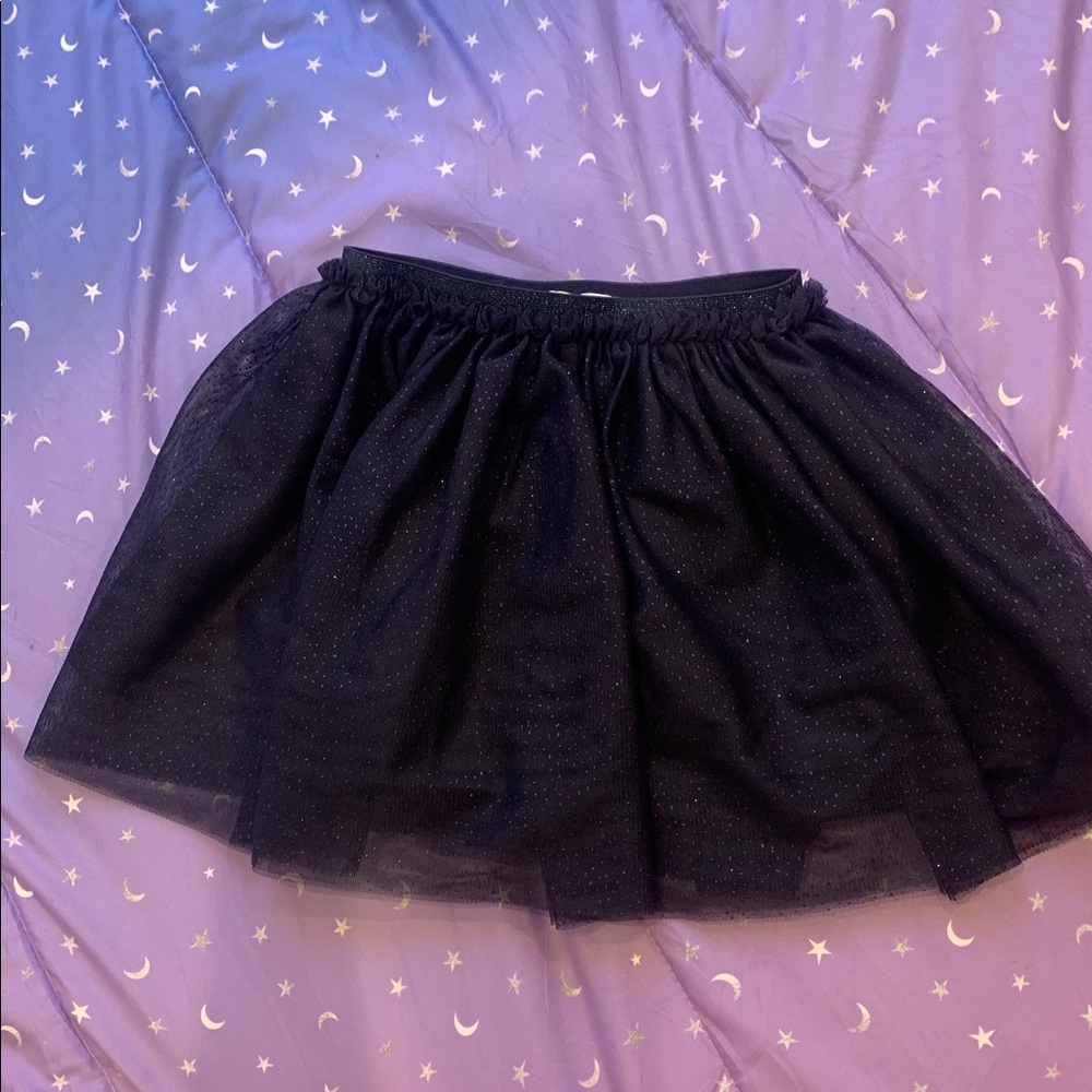 H&M Midnight Blue Tulle Skirt